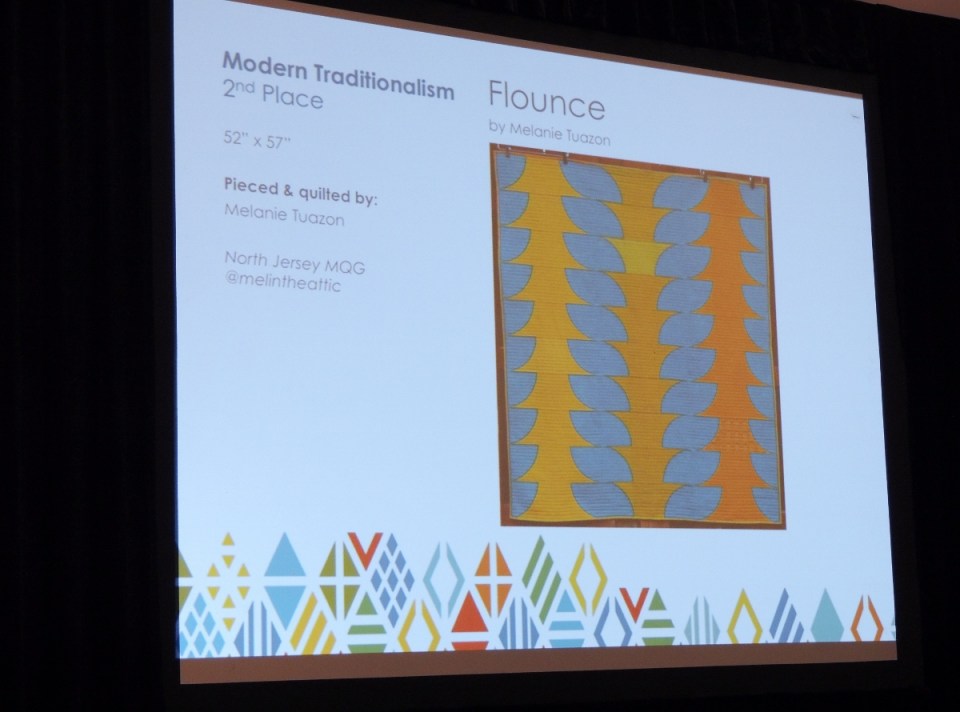 Melanie at QuiltCon16 Pasadena (1)